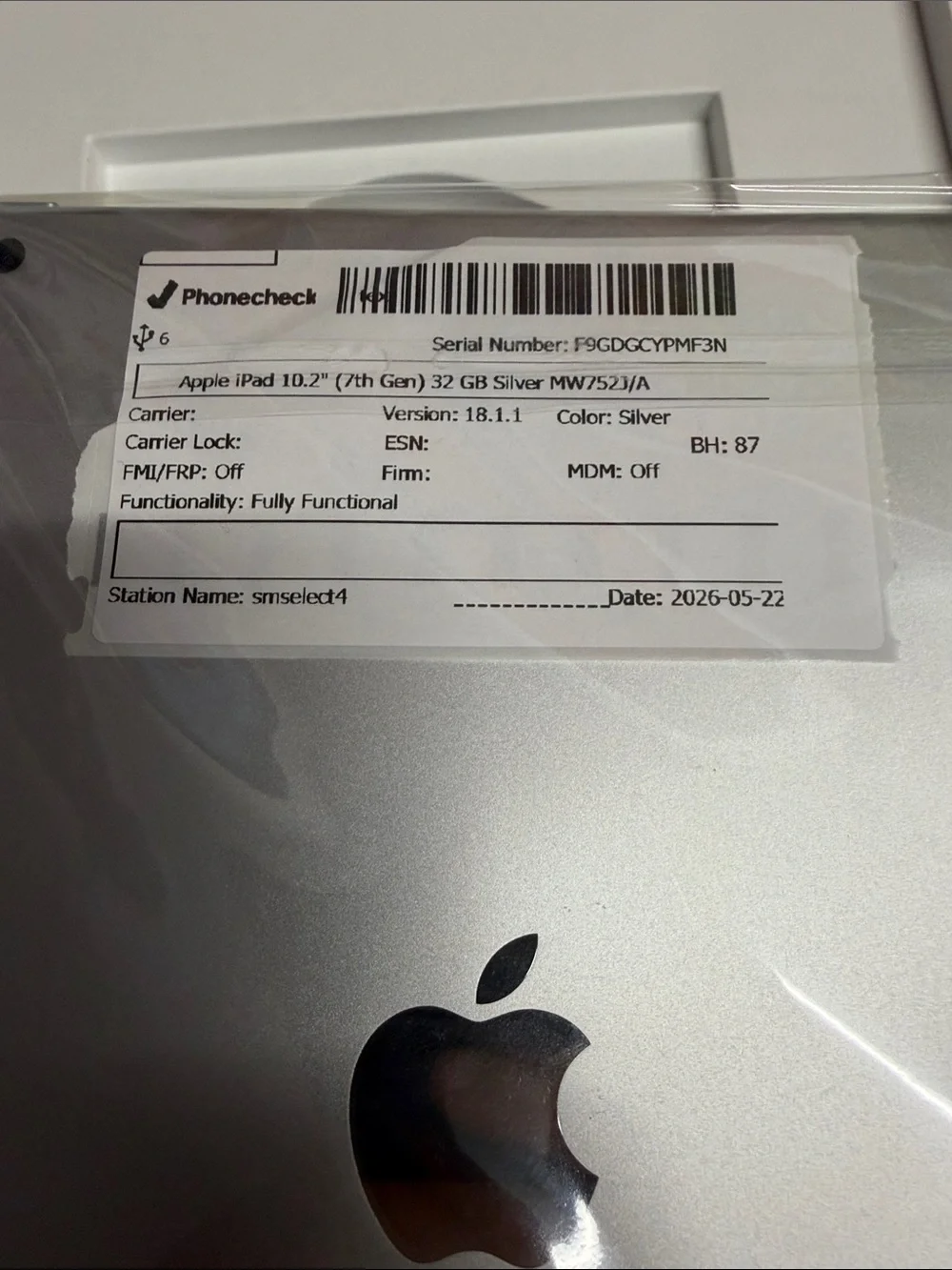 Apple iPad 10.2-inch in Silver